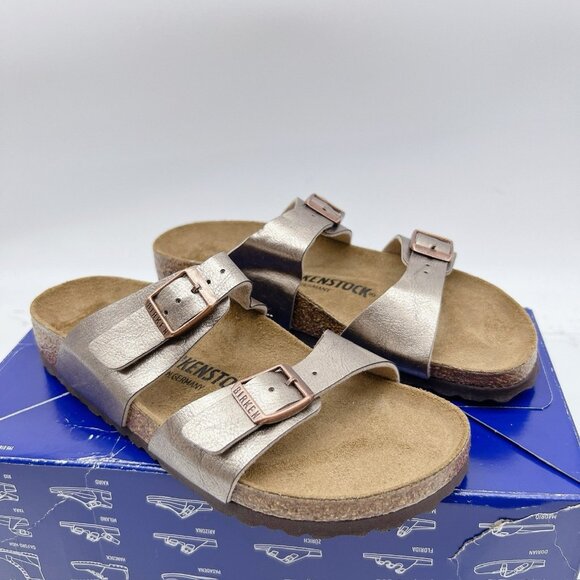 Birkenstock Sydney Sandals Graceful Taupe Birko-Flor EU 37 Womens US 6- 6.5
